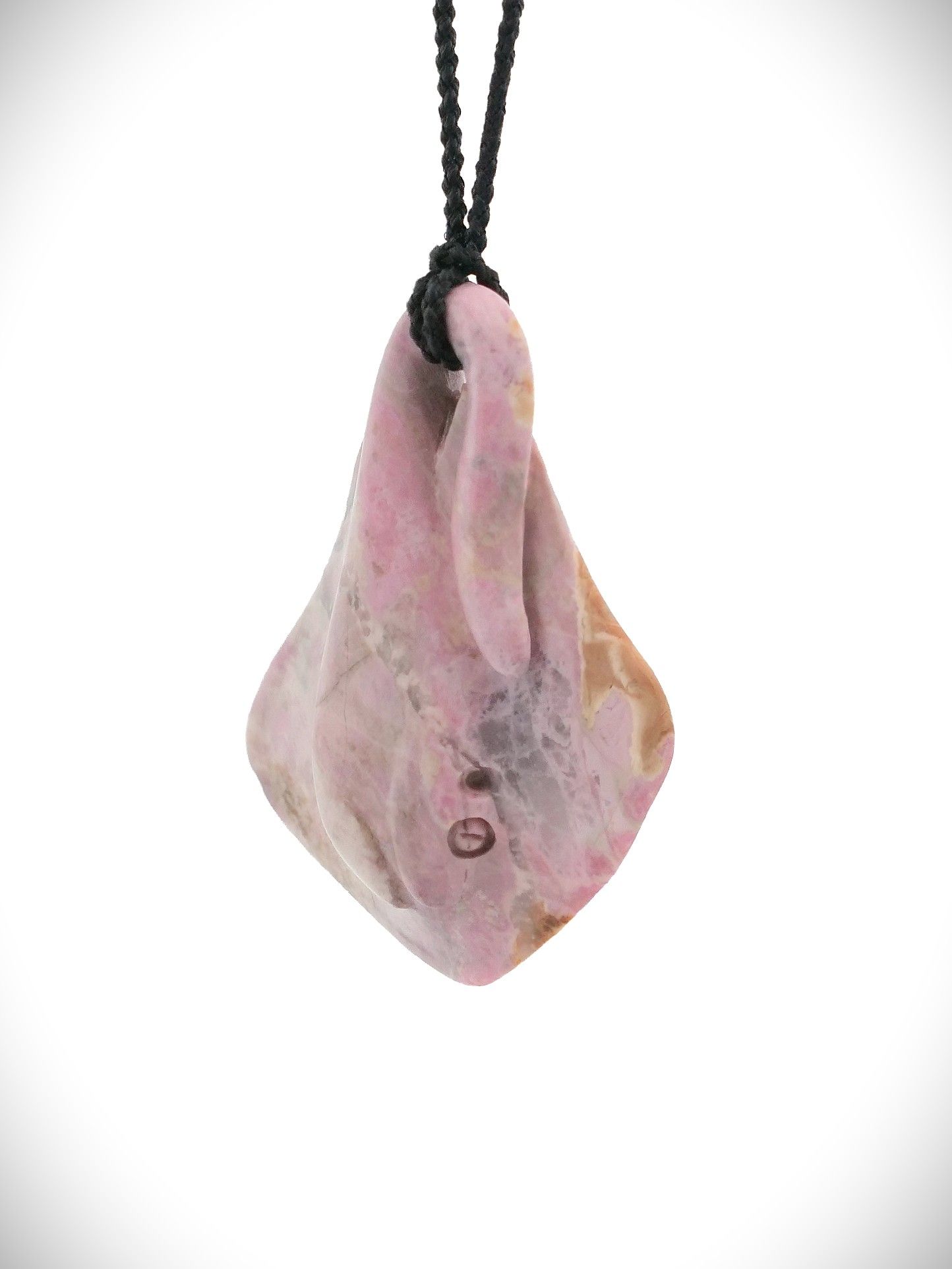 Moko Pounamu Te Whai Rahi (Manta Ray) Genuine NZ Rhodonite - Te Atatu