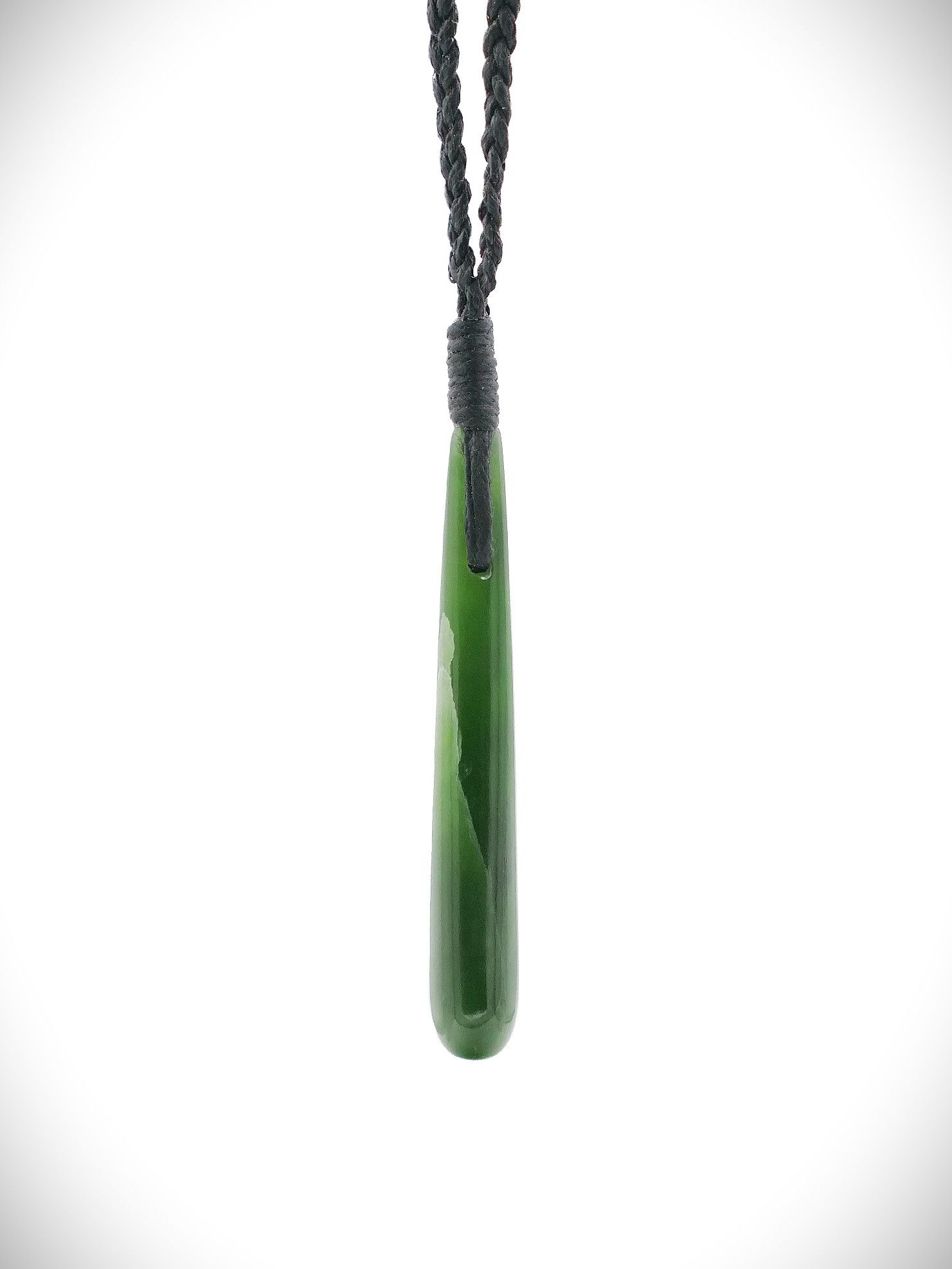 Moko Pounamu Roimata NZ Genuine Kahurangi Greenstone - Tauwhareparae
