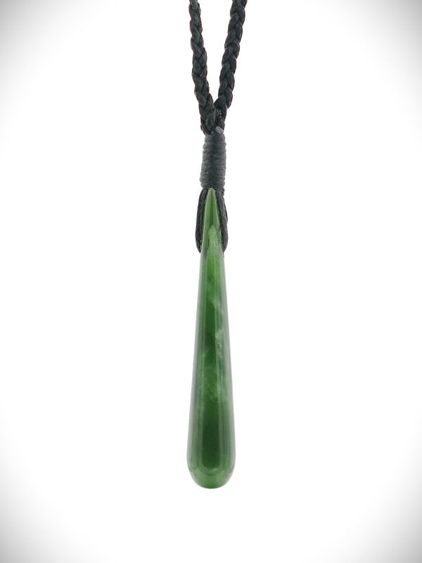 Moko Pounamu Roimata NZ Genuine Kahurangi Greenstone - Tauwhareparae