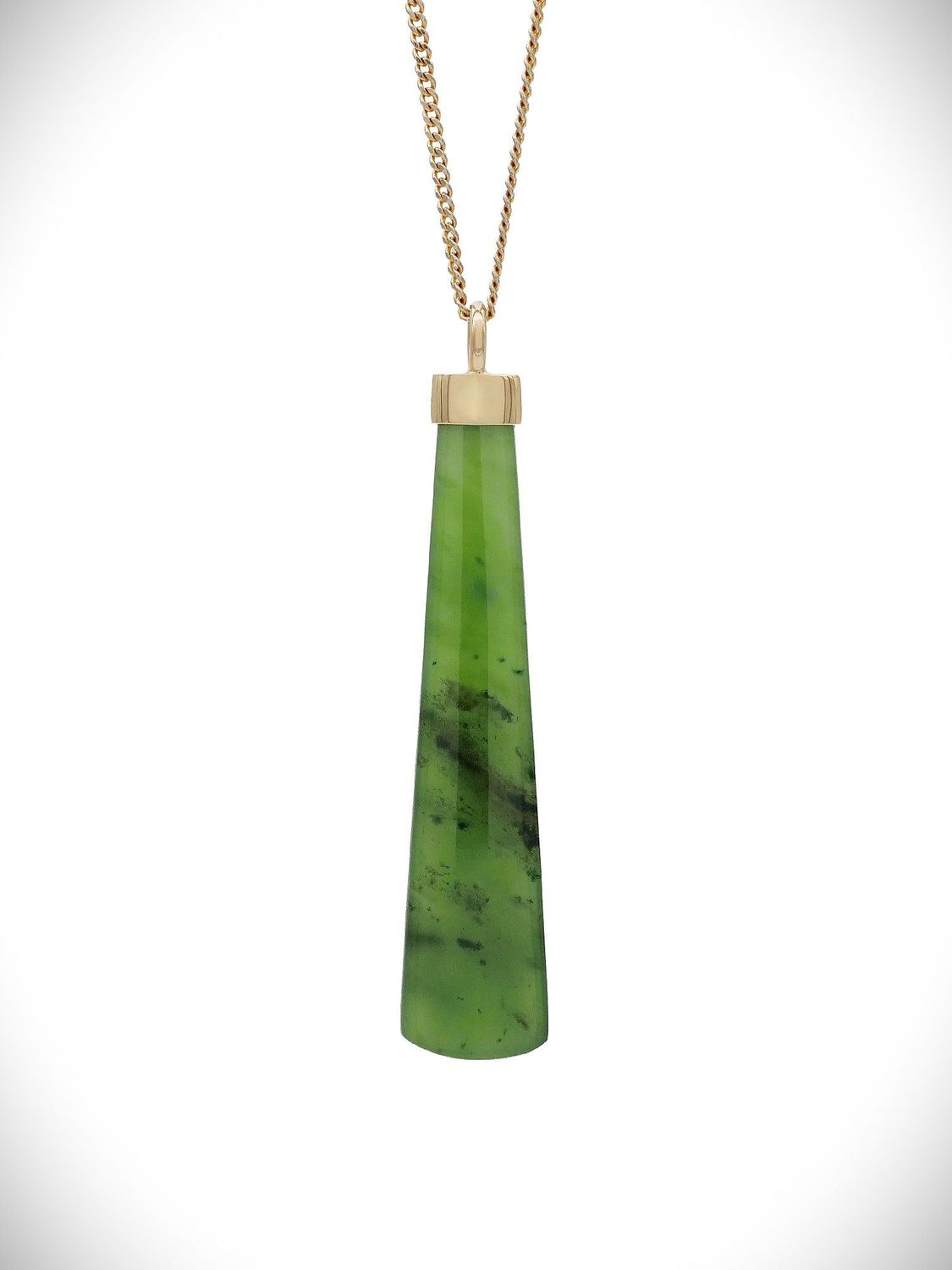 Moko Pounamu Kuru NZ Genuine Kahurangi Greenstone 9ct Gold - Opononi Moko Pounamu Kuru NZ Genuine Kahurangi Greenstone 9ct Gold - Opononi