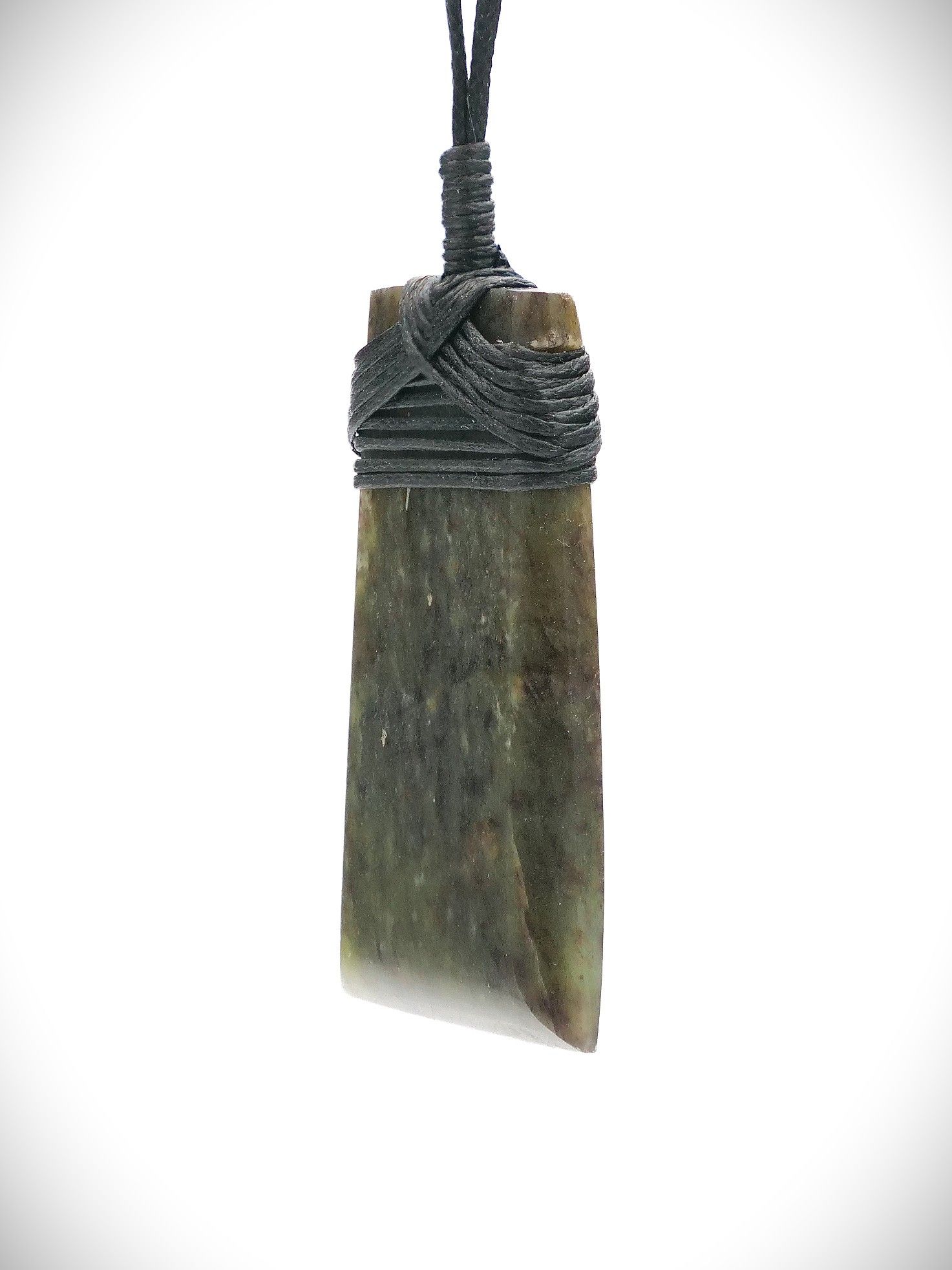 Moko Pounamu Toki NZ Genuine Hapopo Greenstone - Reretewhioi