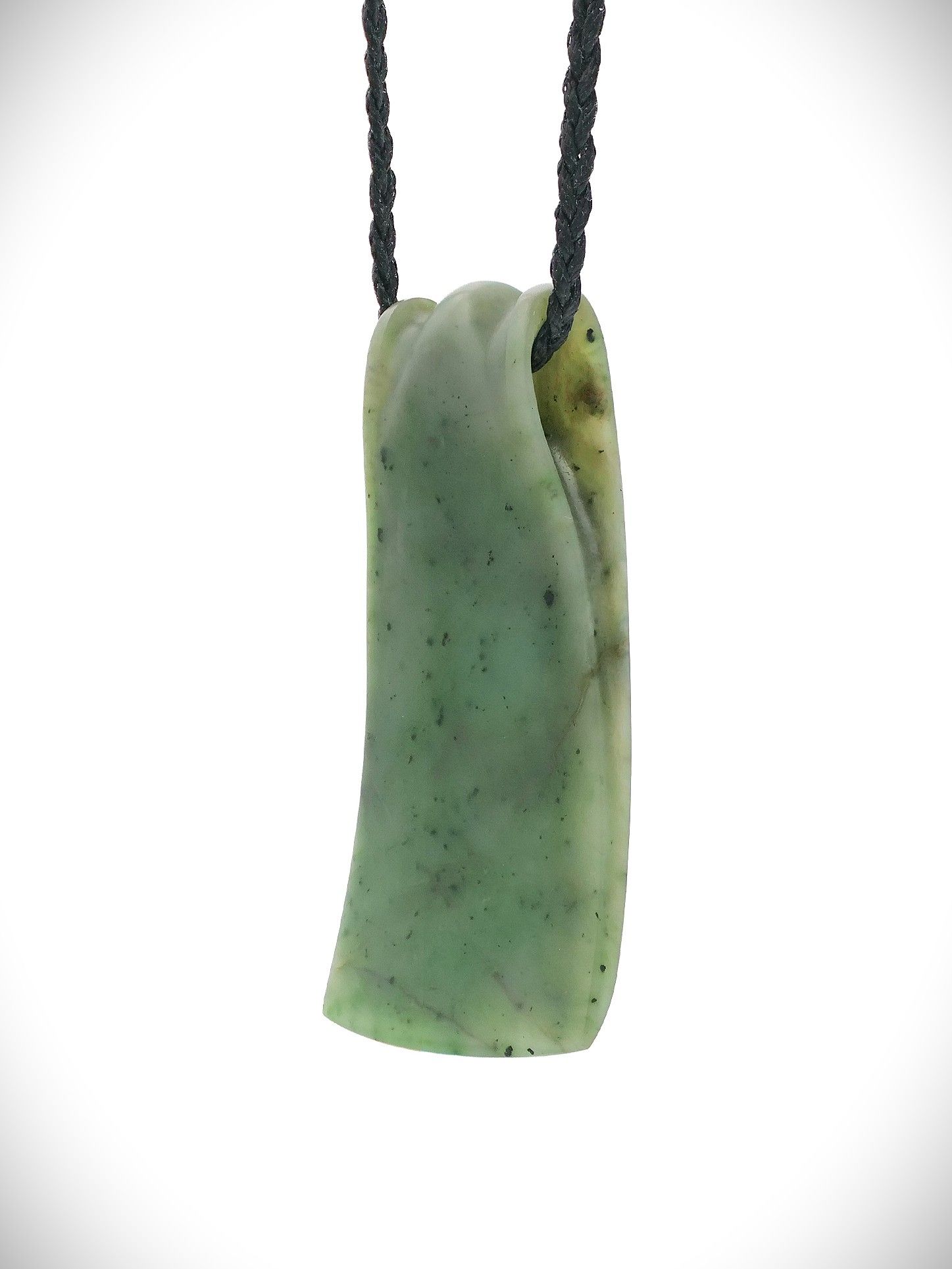 Moko Pounamu Toki NZ Genuine Kahotea Greenstone - Matahuru
