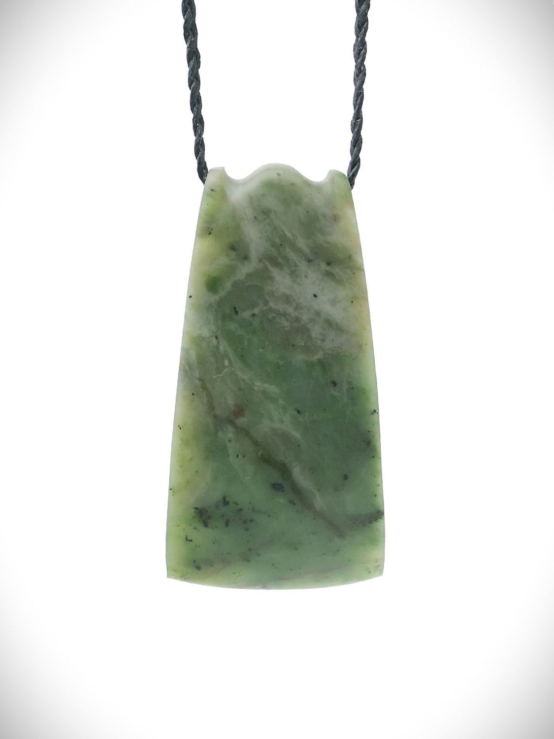 Moko Pounamu Toki NZ Genuine Kahotea Greenstone - Matahuru