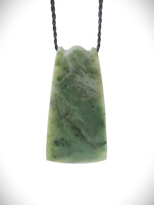 Moko Pounamu Toki NZ Genuine Kahotea Greenstone - Matahuru Moko Pounamu Toki NZ Genuine Kahotea Greenstone - Matahuru
