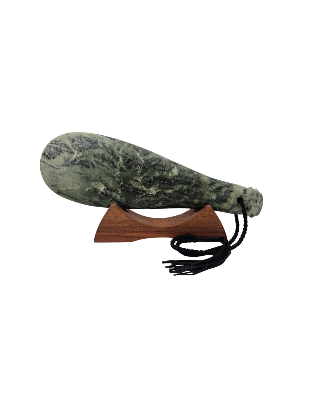Moko Pounamu Mere NZ Genuine Auhunga Pounamu - Karearea