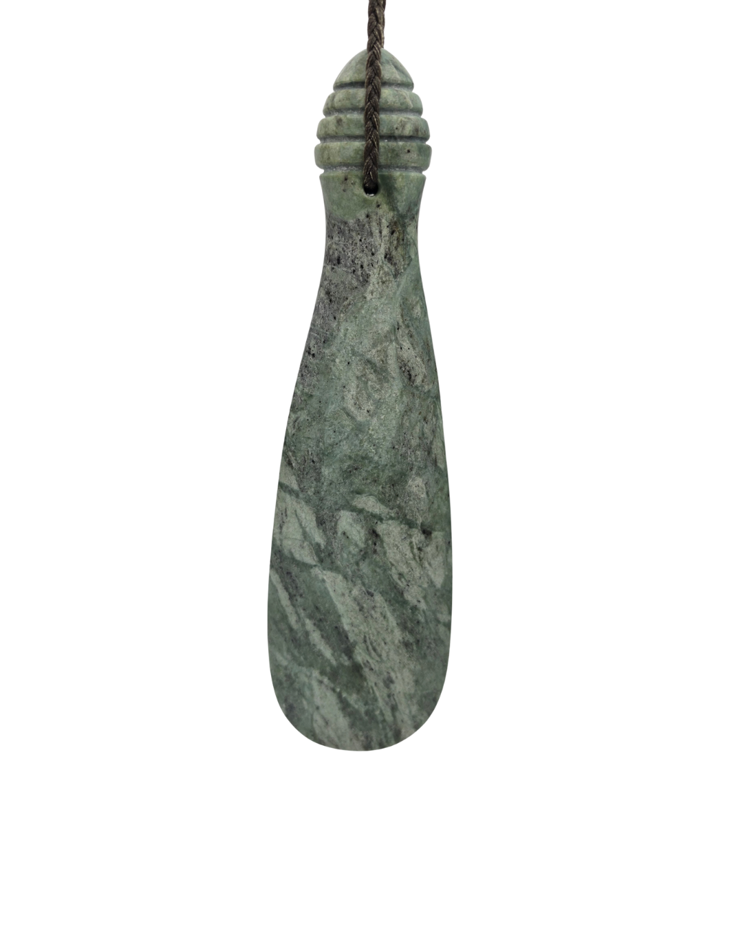 Moko Pounamu Hei Mere NZ Genuine Kokopu Greenstone - Tauhou