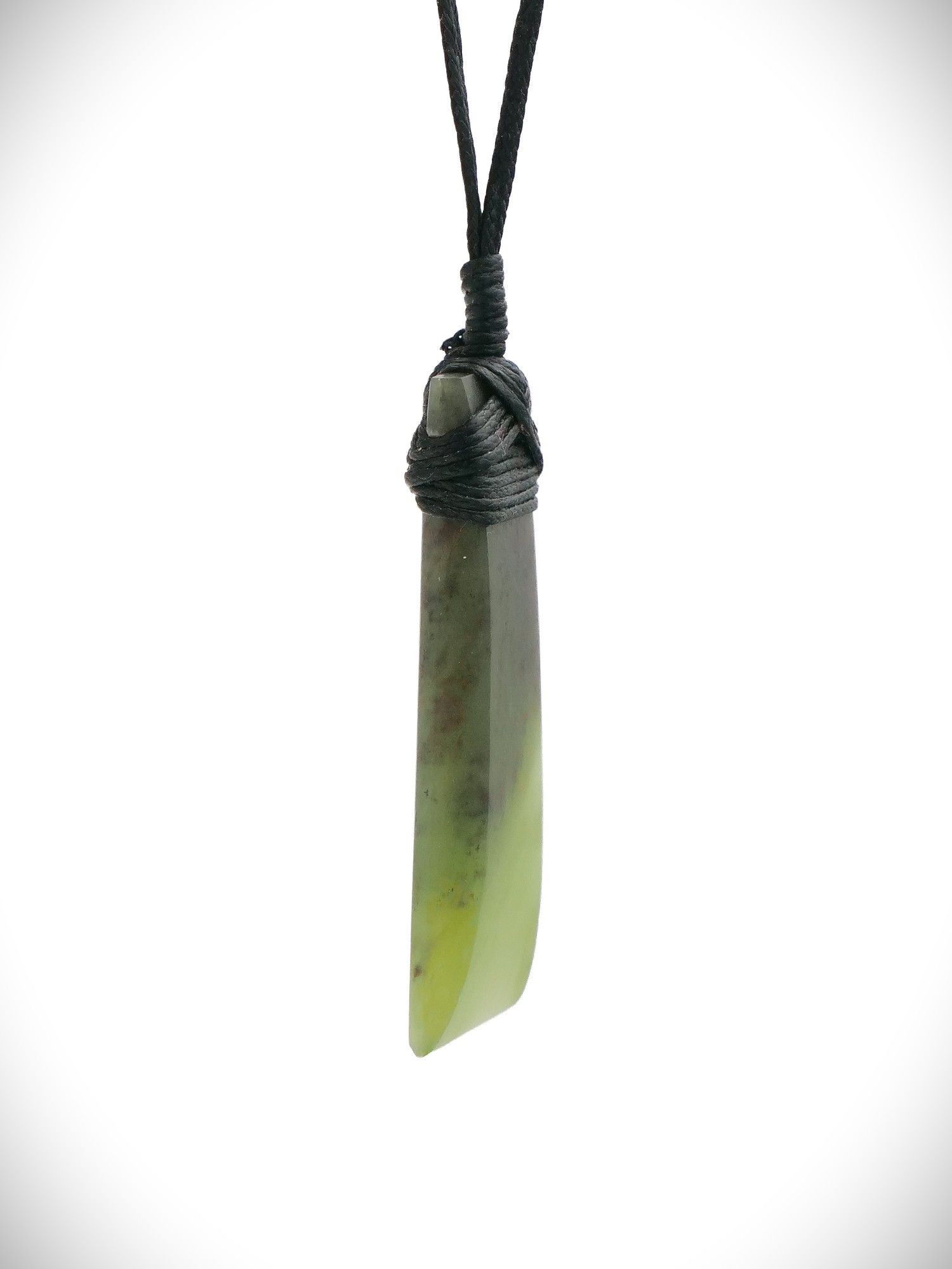Moko Pounamu Toki NZ Genuine Hapopo Greenstone - Kairaki