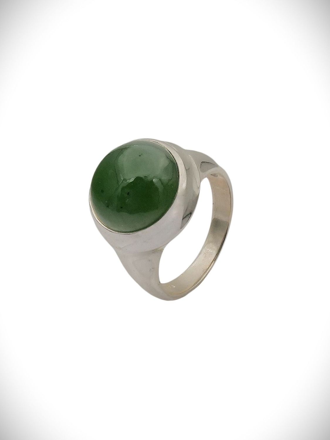 Moko Pounamu NZ Genuine Kahurangi Pounamu & Sterling Silver Ring - Paerata Moko Pounamu NZ Genuine Kahurangi Pounamu & Sterling Silver Ring - Paerata