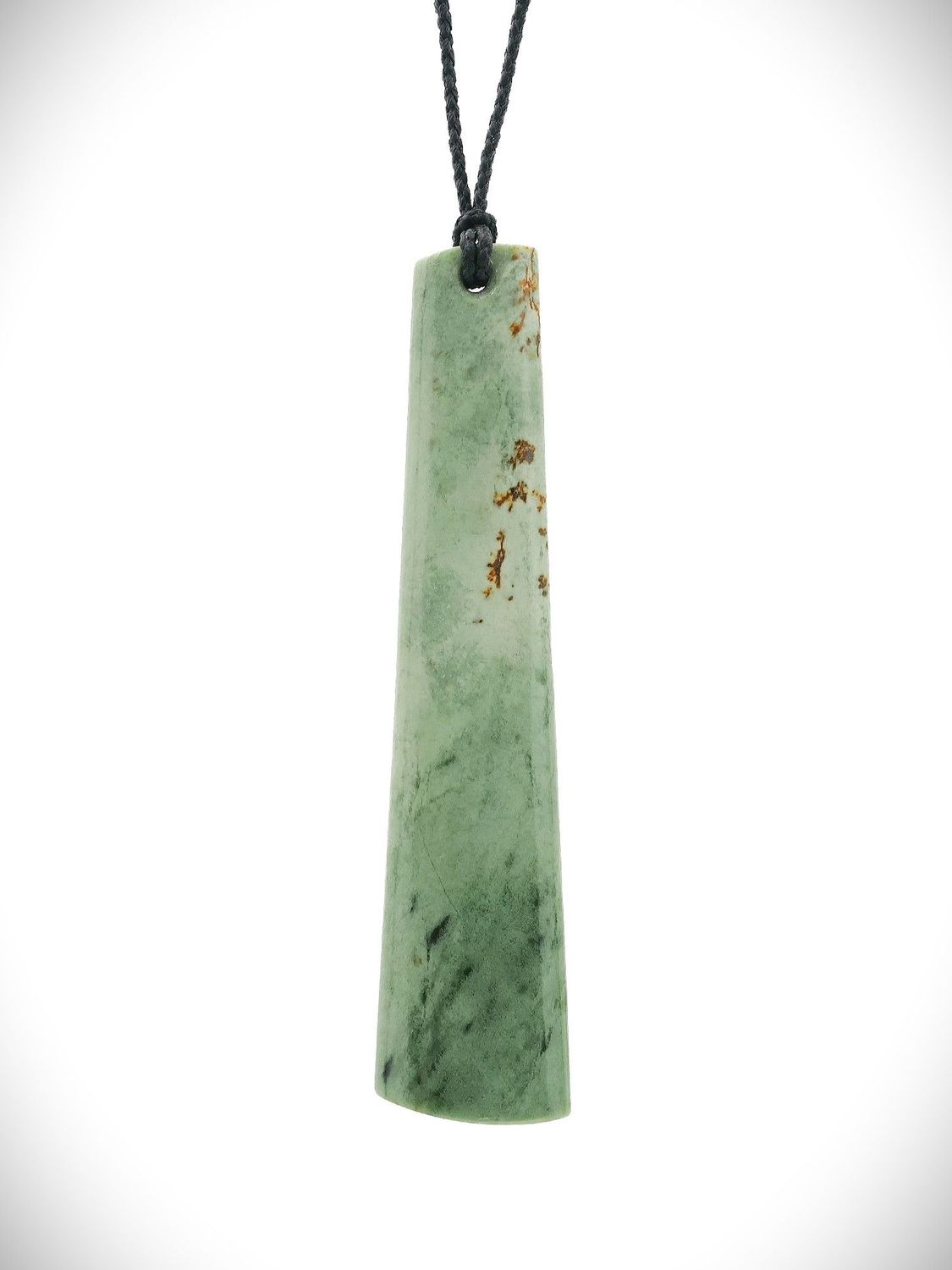 Moko Pounamu Kuru NZ Genuine Auhunga Kokopu Greenstone - Kotuku Moko Pounamu Kuru NZ Genuine Auhunga Kokopu Greenstone - Kotuku