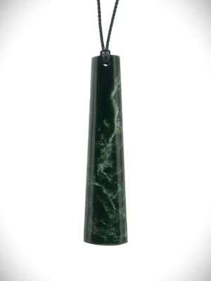 Moko Pounamu Kuru NZ Genuine Kawakawa Greenstone - Taieri Moko Pounamu Kuru NZ Genuine Kawakawa Greenstone - Taieri