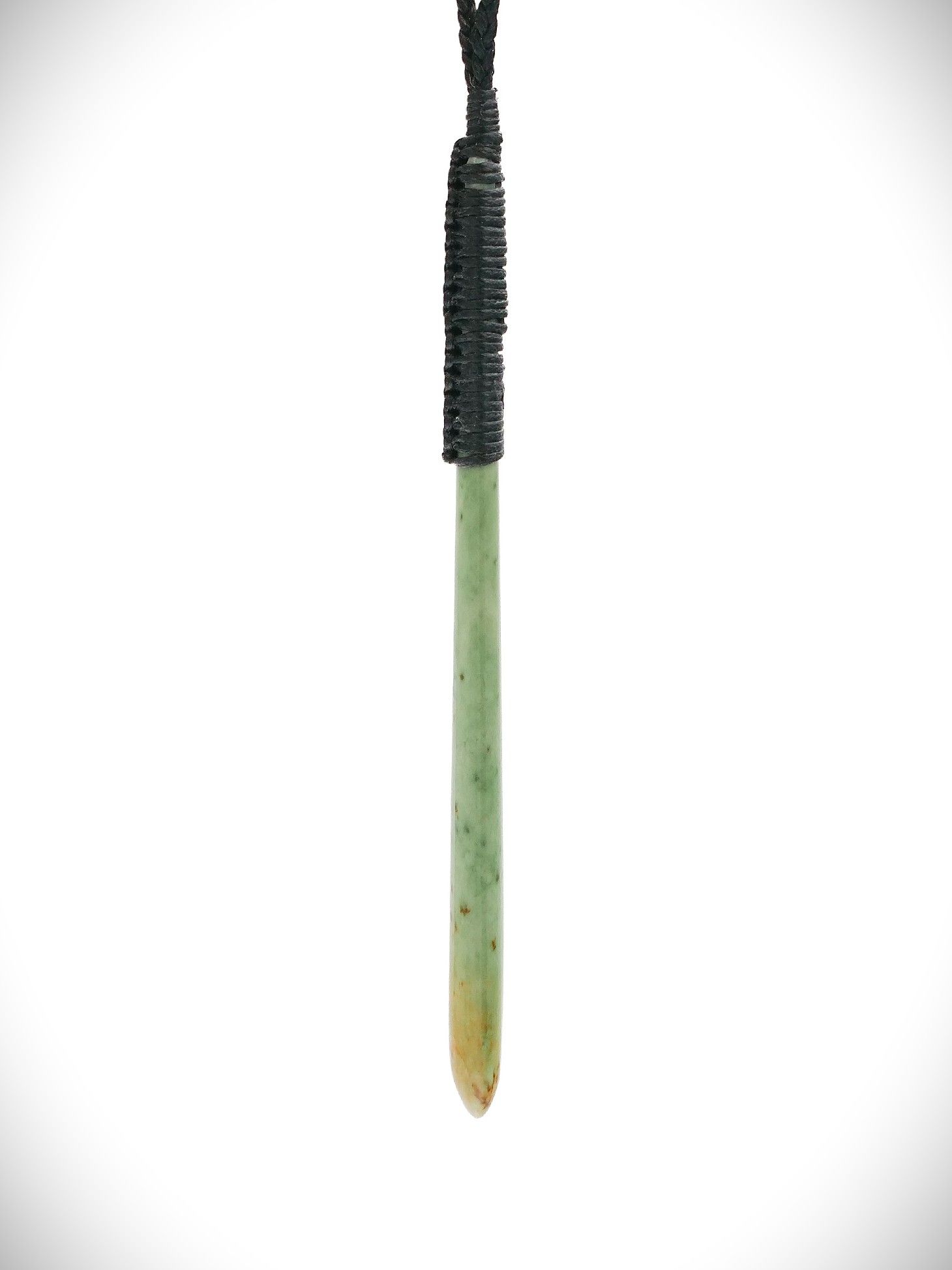 Moko Pounamu Roimata NZ Genuine Auhunga Flower Greenstone - Otakou