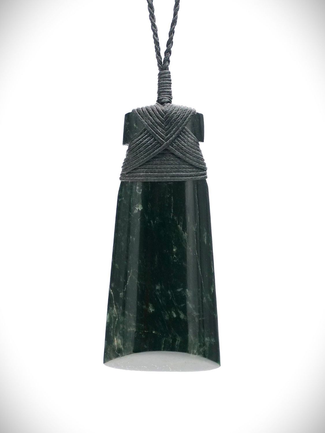 Moko Pounamu Toki NZ Genuine Tangiwai Greenstone - Kawhia