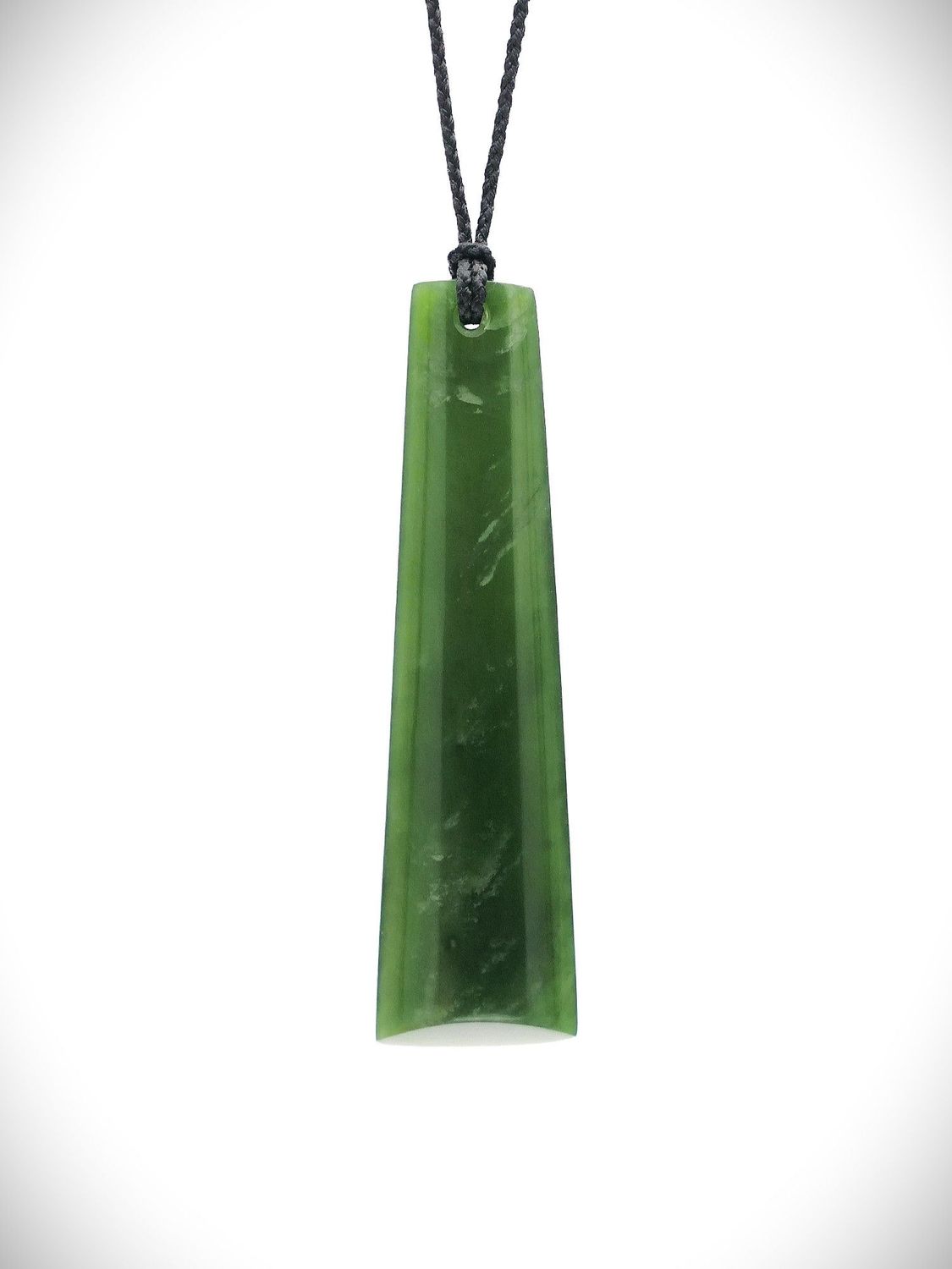 Moko Pounamu Toki Genuine NZ Kawakawa Greenstone - Ngutunui Moko Pounamu Toki Genuine NZ Kawakawa Greenstone - Ngutunui