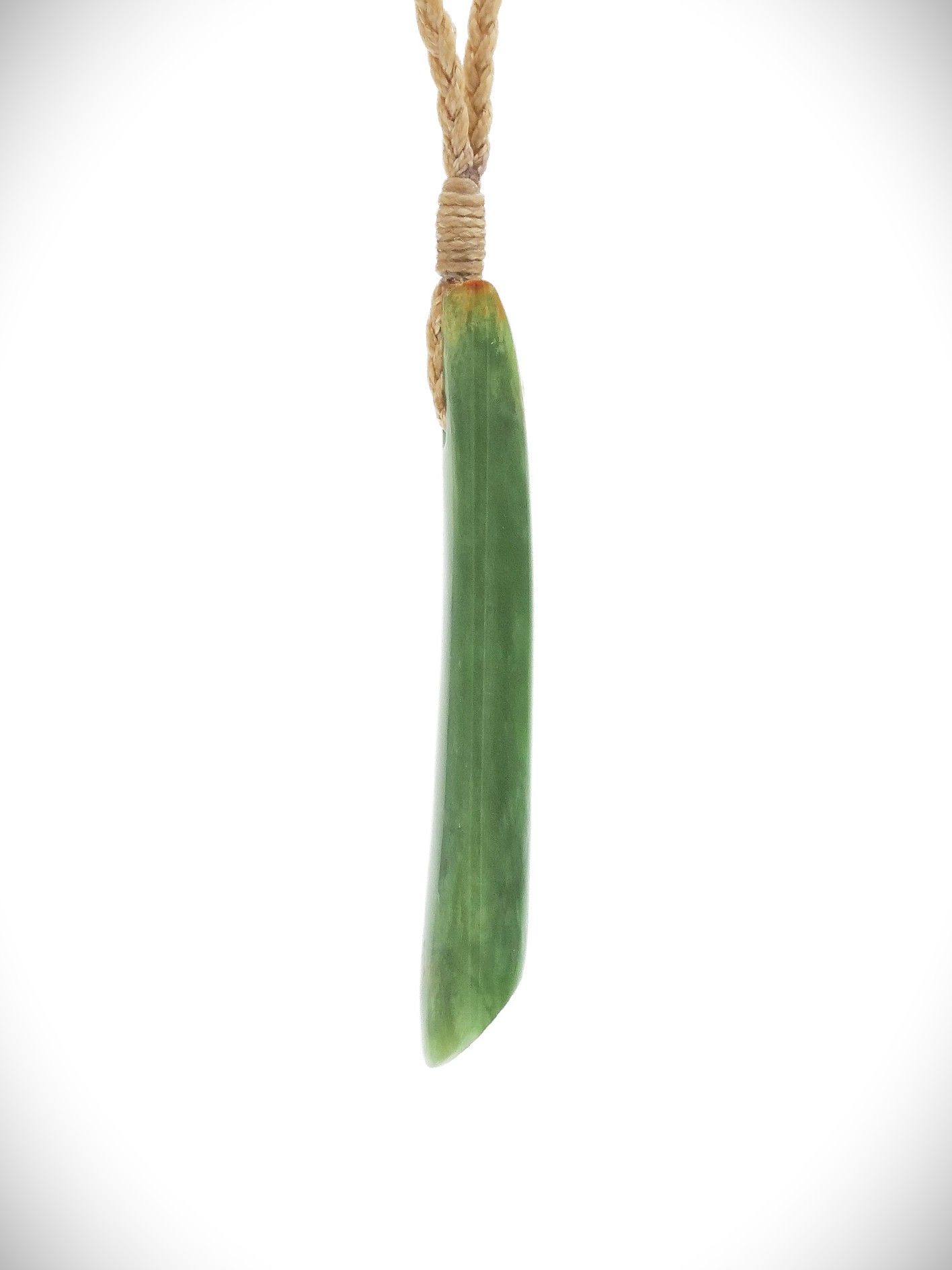 Moko Pounamu Toki NZ Genuine Kahurangi Flower Greenstone - Kaimanawa