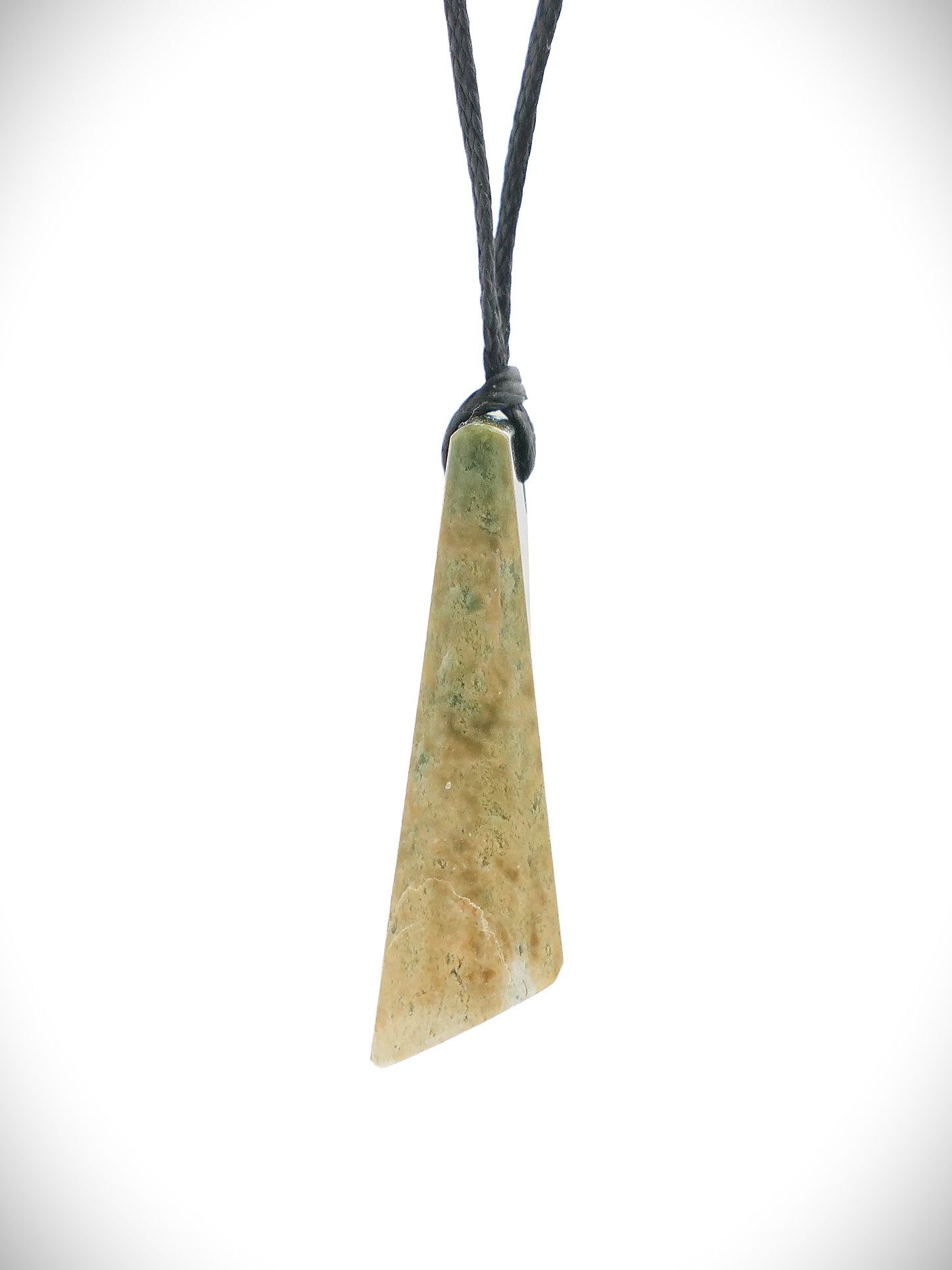 Moko Pounamu Toki Genuine NZ Raukaraka Greenstone - Takerau