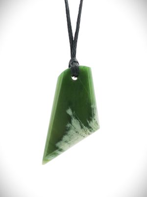Moko Pounamu Toki Genuine NZ Kahotea Greenstone - Tuapiro Moko Pounamu Toki Genuine NZ Kahotea Greenstone - Tuapiro
