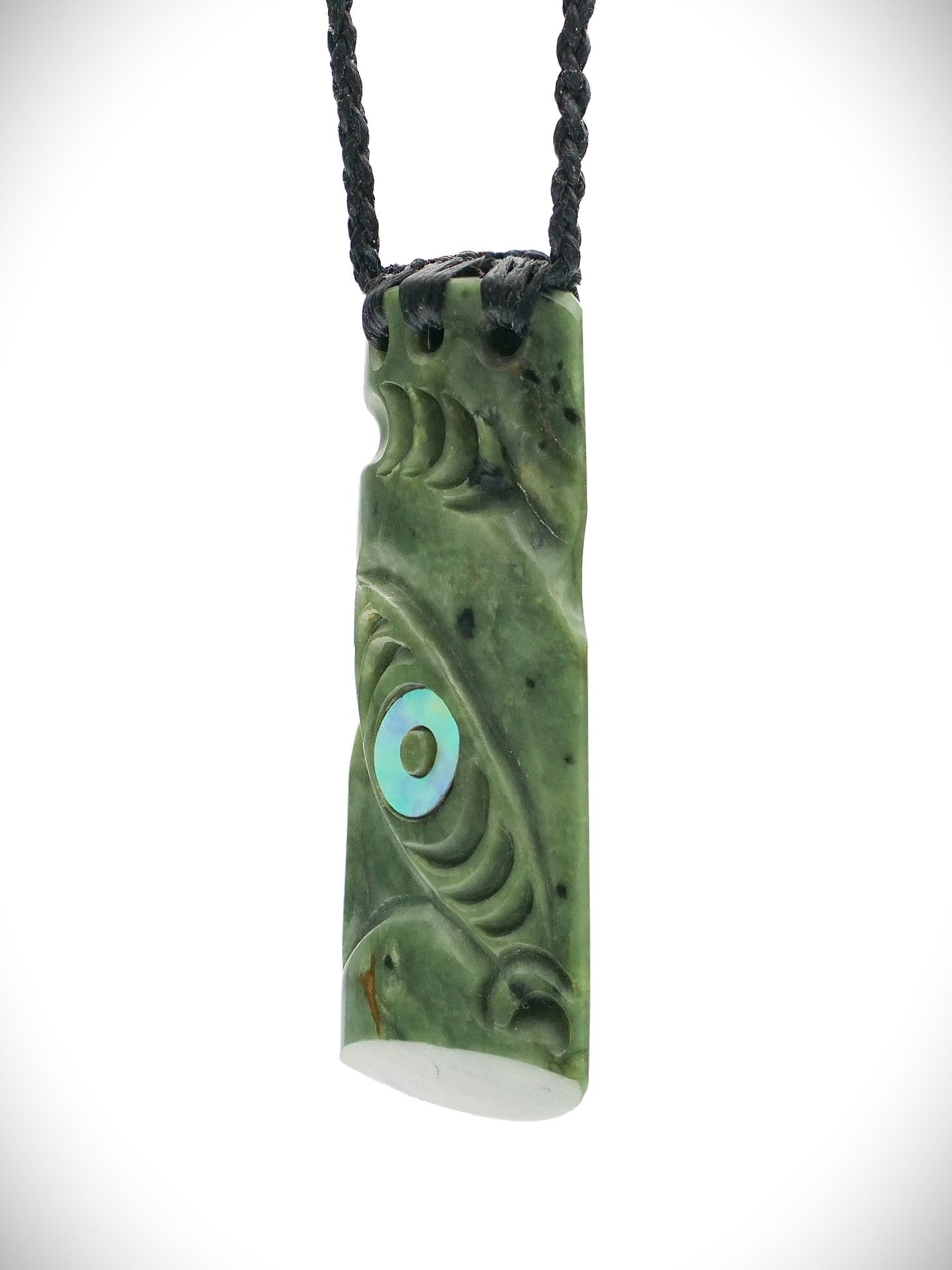 Moko Pounamu Toki NZ Genuine Auhunga Greenstone - Ararimu