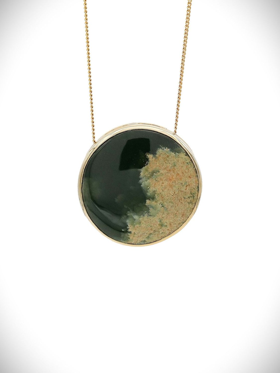 Moko Pounamu Slider Genuine NZ Marsden Flower Greenstone & 9ct Gold - Mowhiti Moko Pounamu Slider Genuine NZ Marsden Flower Greenstone & 9ct Gold - Mowhiti