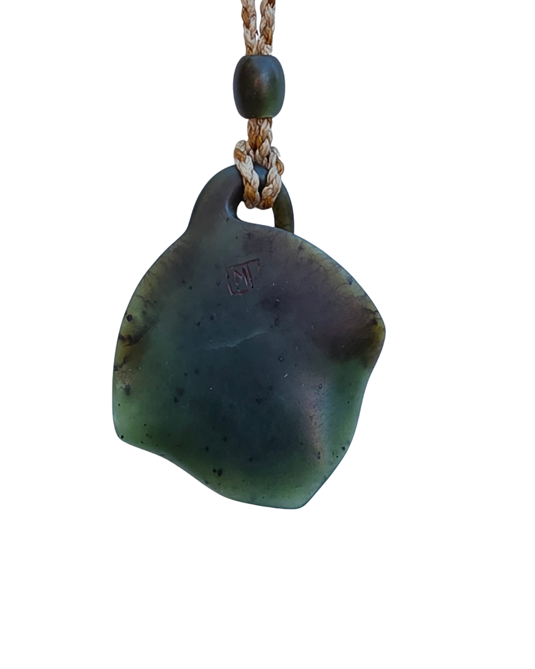 Moko Pounamu Te Whai Repo (Sting Ray) NZ Genuine Nelson Te Tau Ihu Kawakawa Greenstone - Hororata