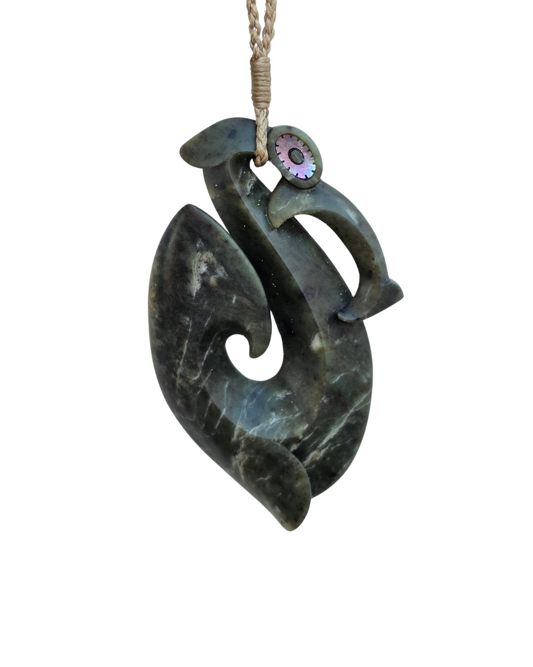 Moko Pounamu Manaia NZ Genuine (Nelson) Te Tau Ihu Kokopu Greenstone - Aihe