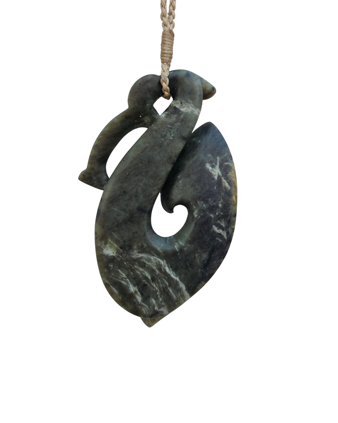 Moko Pounamu Manaia NZ Genuine (Nelson) Te Tau Ihu Kokopu Greenstone - Aihe