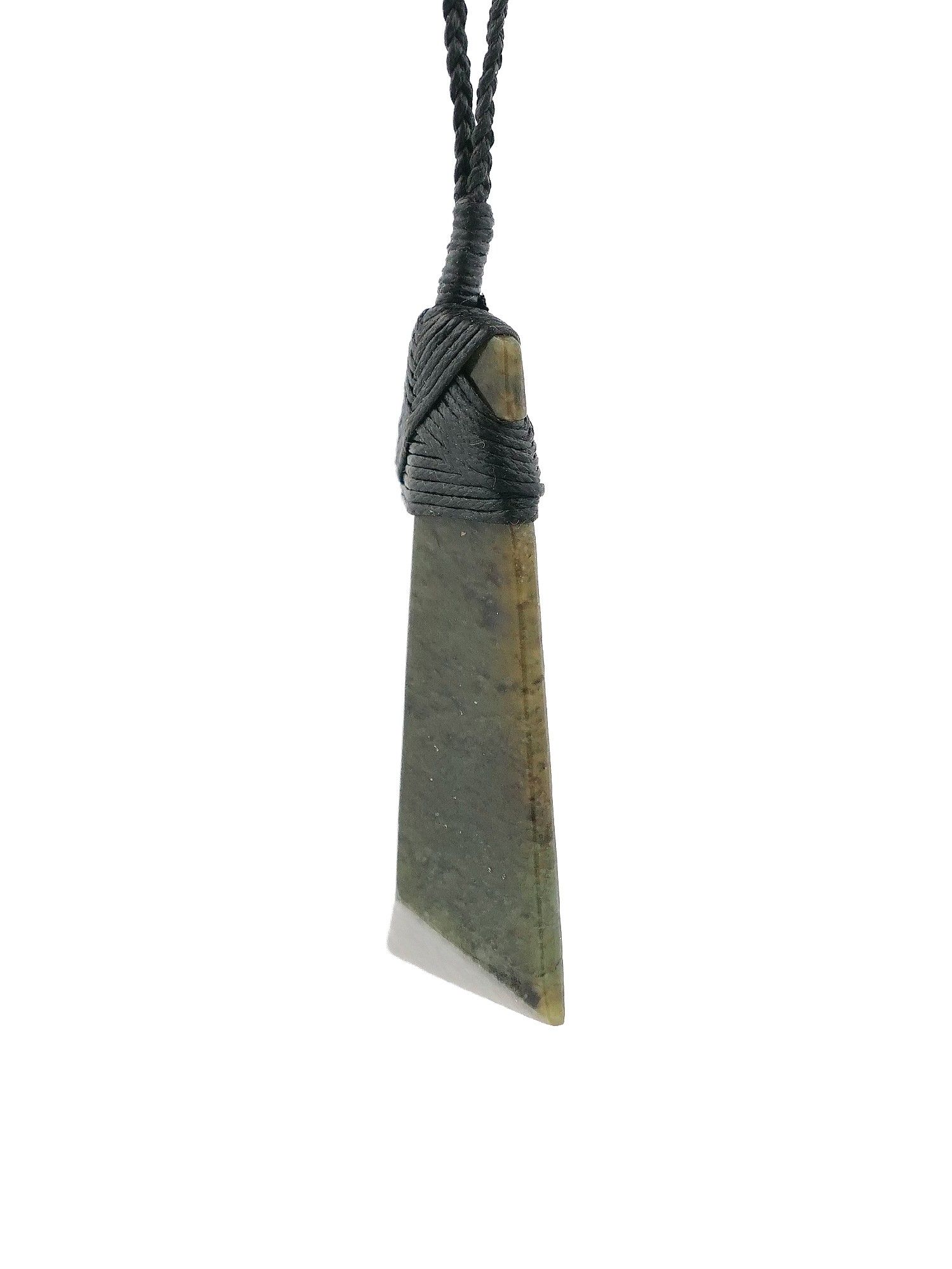 Moko Pounamu Toki NZ Genuine Vulcanised Te Tau Ihu (Nelson) Greenstone - Waitewhena