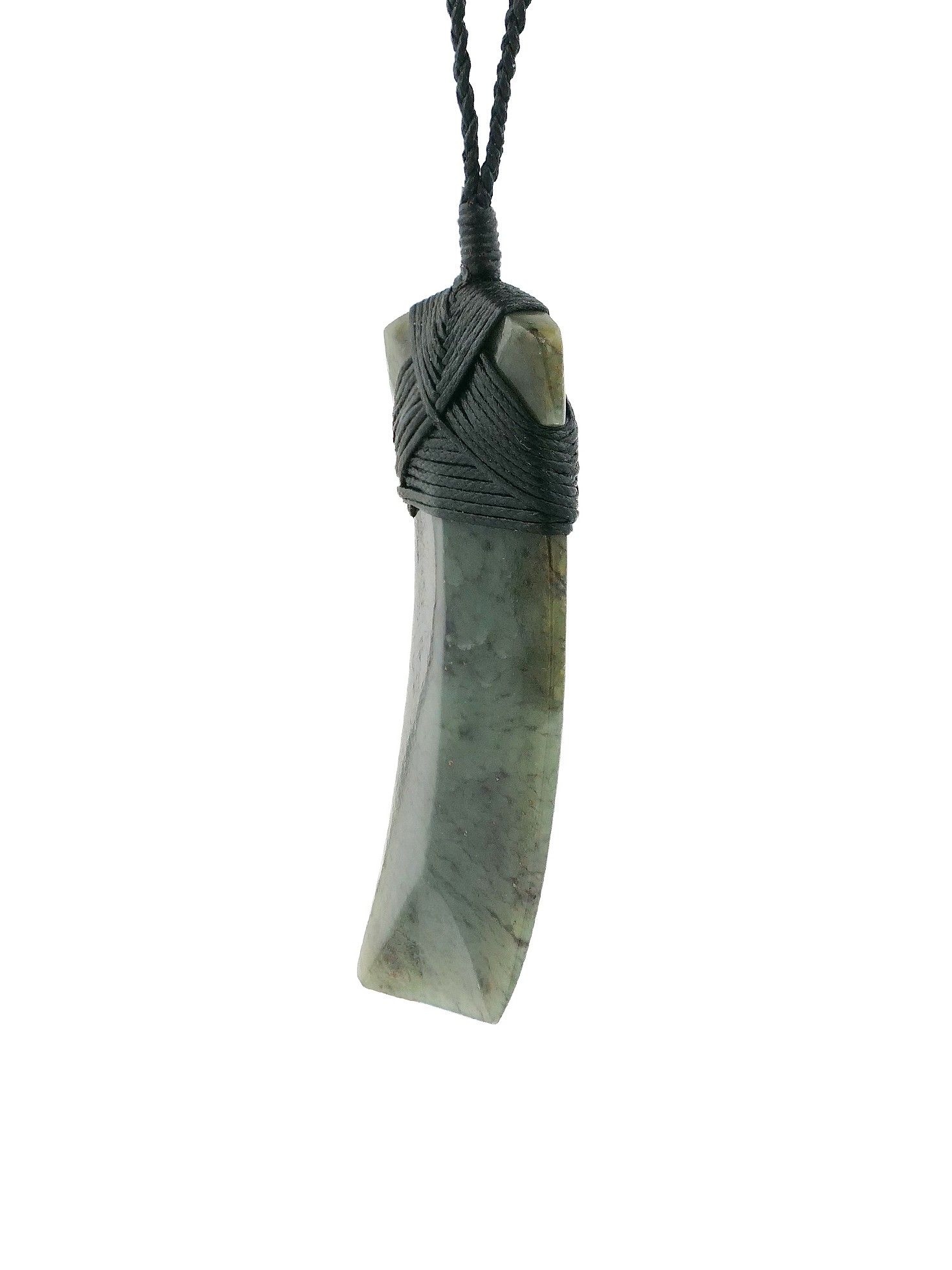 Moko Pounamu Toki NZ Genuine Vulcanised Te Tau Ihu (Nelson) Greenstone - Mohakatino