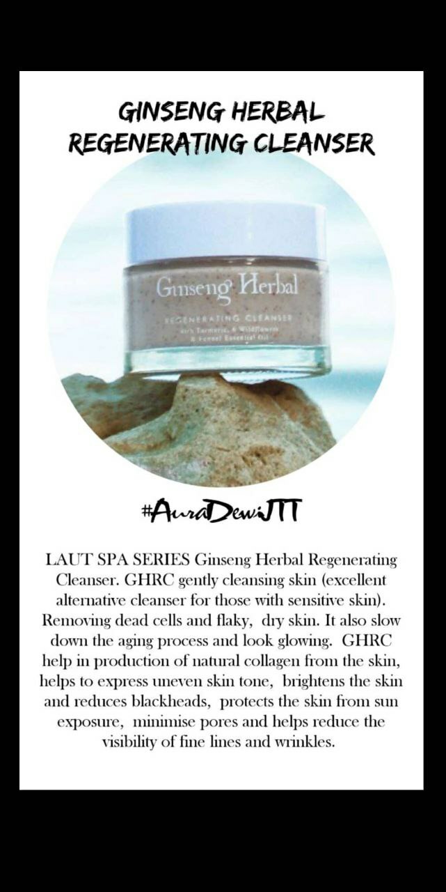 ginseng herbal regenerating cleanser