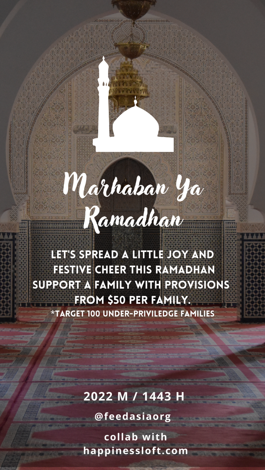 Ramadhan Happiness Drive (Fund Raising)