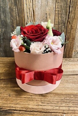 Box mit gemischten Blumen