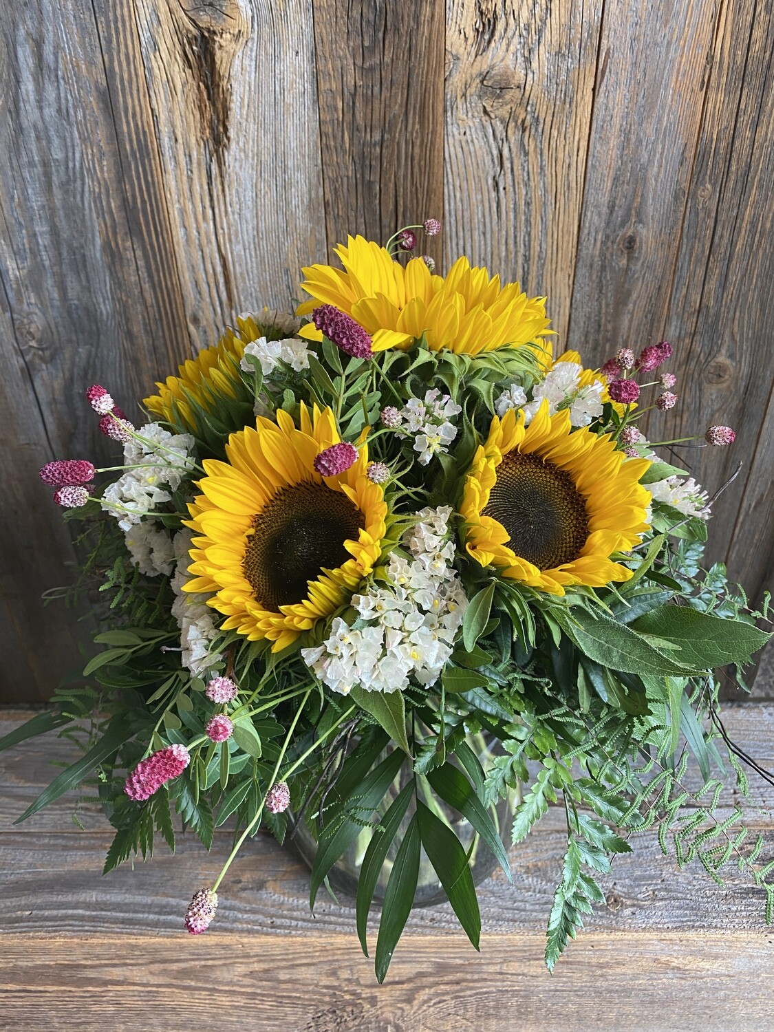 Blumenstrauss mit Sonnenblumen