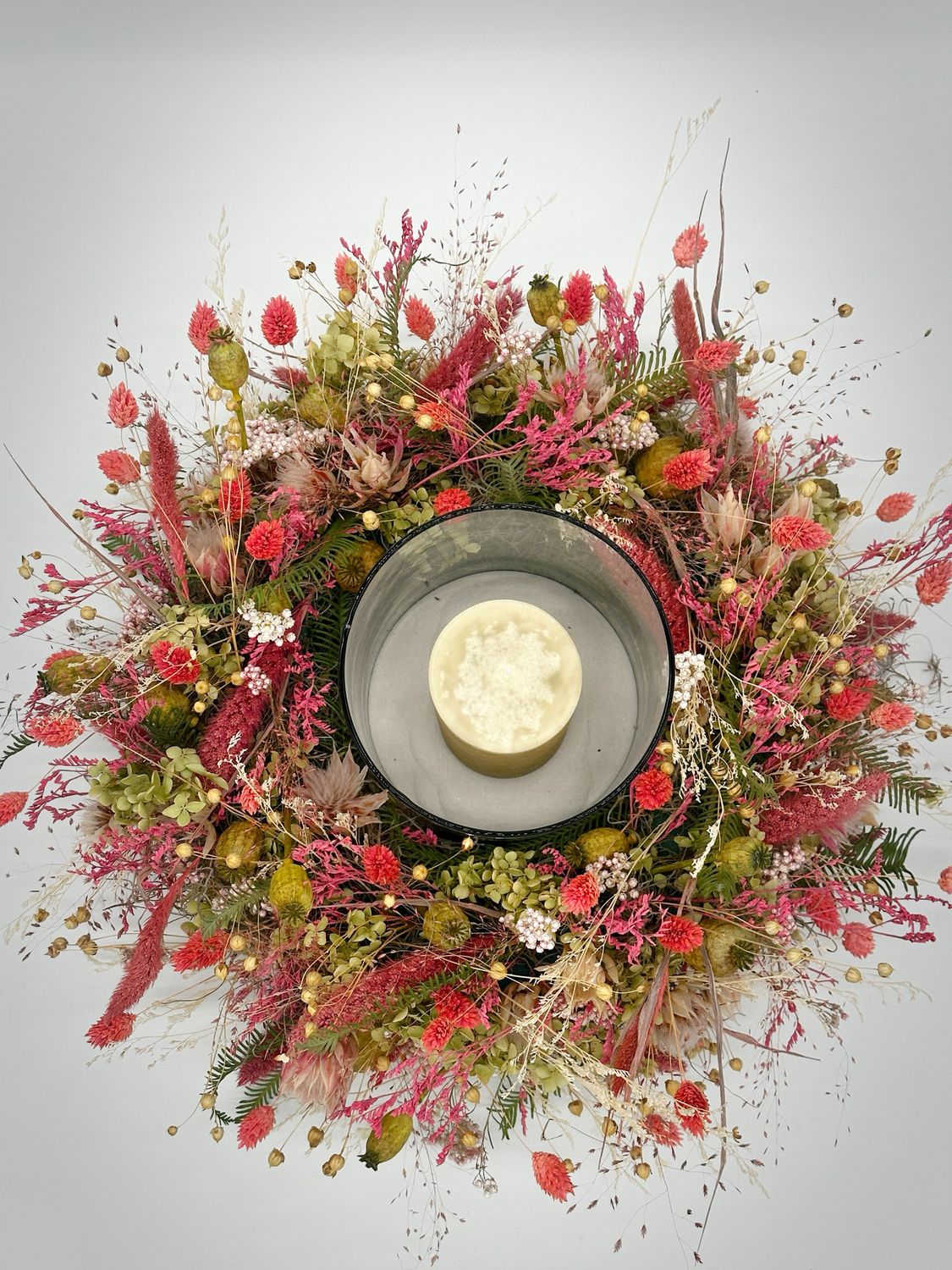 Endless Blossom Kranz (Trockenblumen) - wähle deine Farbe