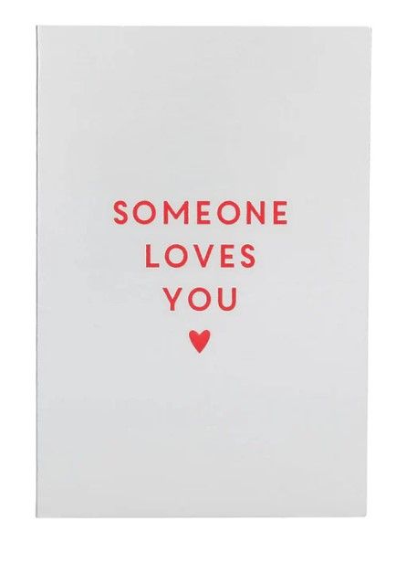 Karte "Someone loves you"