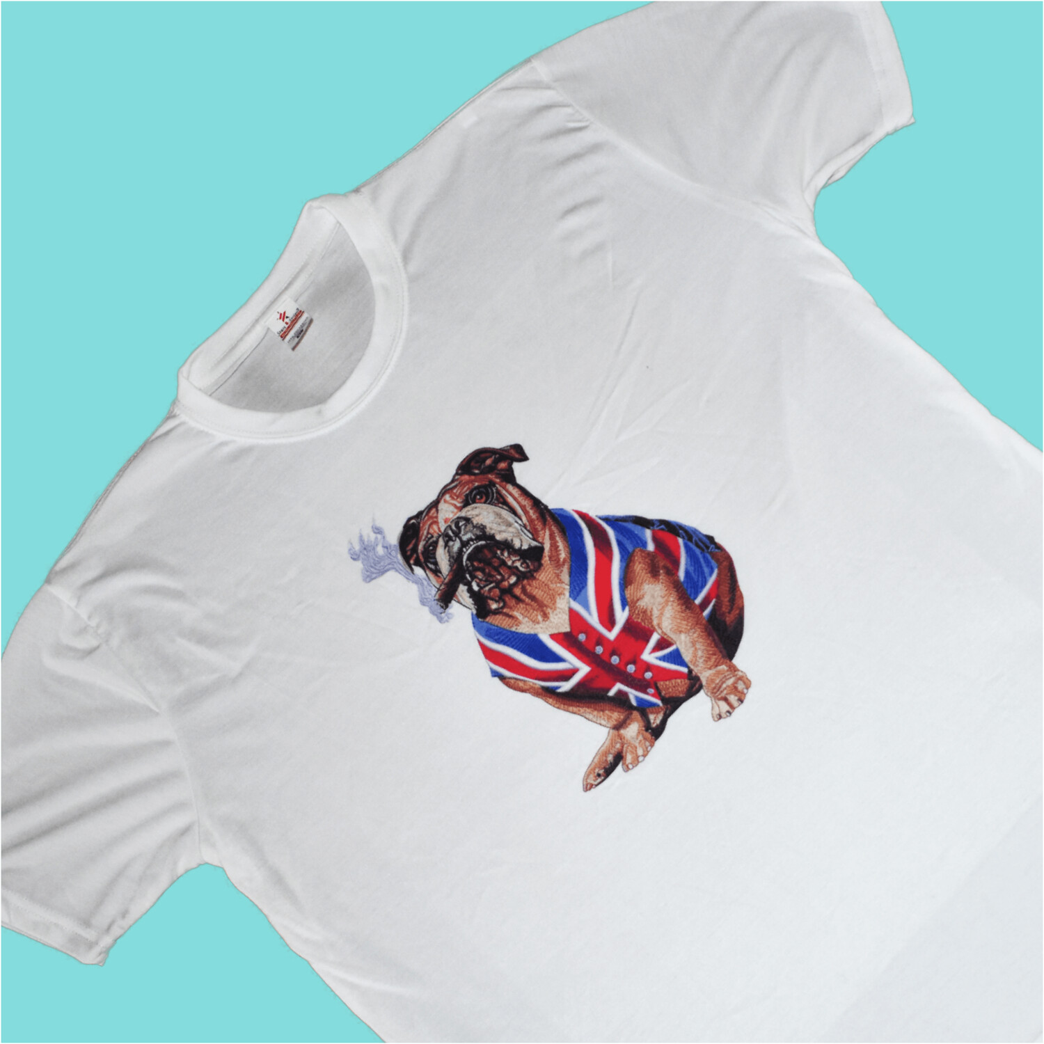 British Bulldog  T Shirt(only available on white)