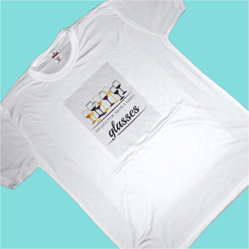 My Doctor says I need glasses (only available on white T-Shirt)