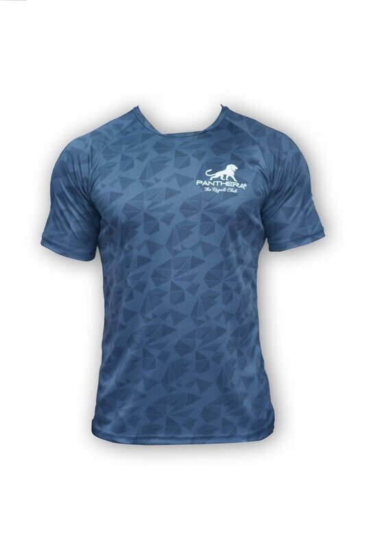 PANTHERA MEN’S MELANGE T-SIRTS SERIES FOR SPORTS. 88% POLYESTER 12% ELASTIN MELANGE LYCRA (IRIS IMPES) (100% DRY FIT) (MUSCLES FIT).
