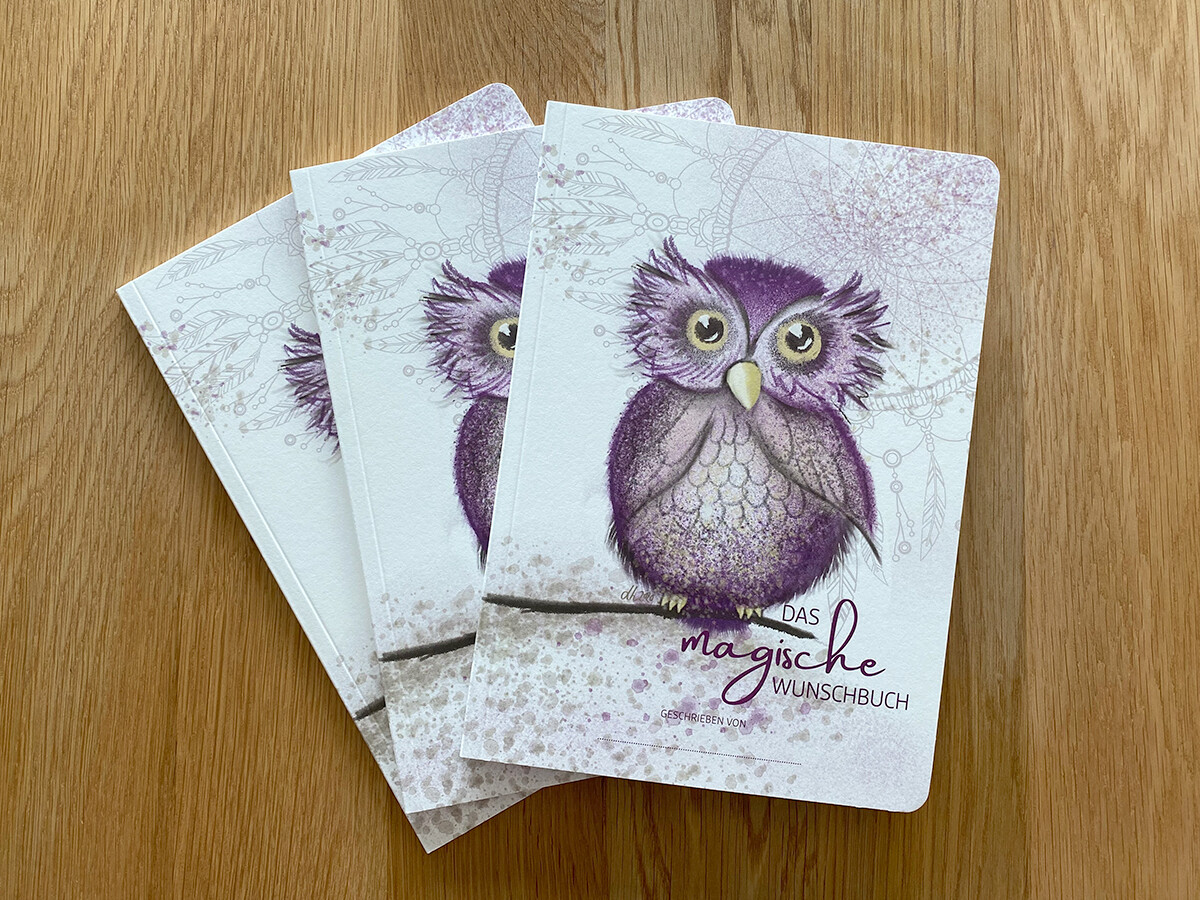 Das magische Wunschbuch | Notizheft