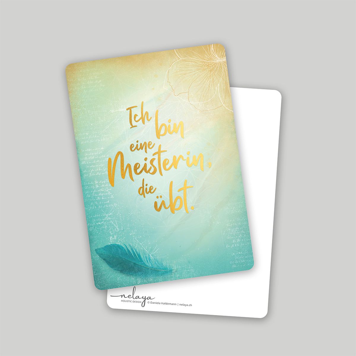 Karte «Meisterin» | A5