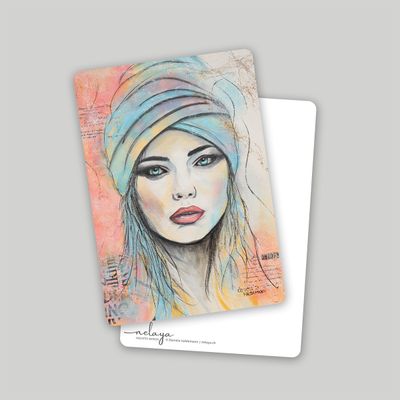 Postkarte TURBANFRAU | A6