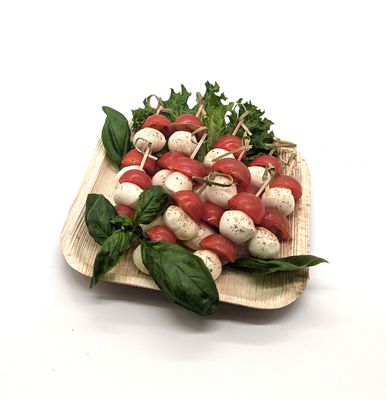 Snackspieße Tomate-Mozzarella