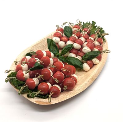 Snackspieße Tomate-Mozzarella
