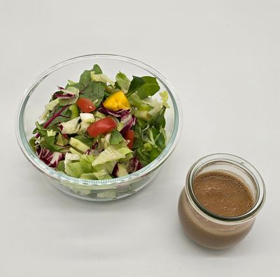 Gemischter Salat mit Balsamico Dressing