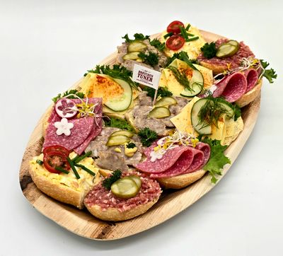 Brötchenplatte &quot;BISS&quot;