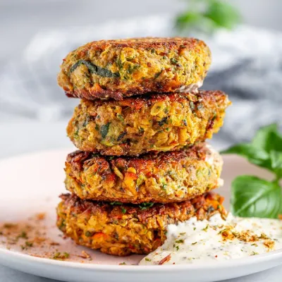 vegane Gemüsefrikadellen