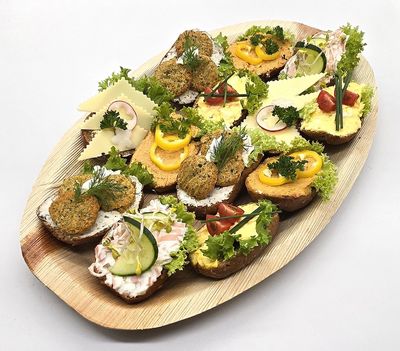 vegane Brötchenplatte "Vespa"
