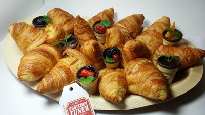 Süße Croissantplatte „France“"