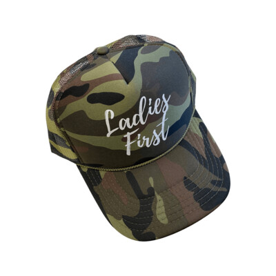 Ladies First Camo Hat