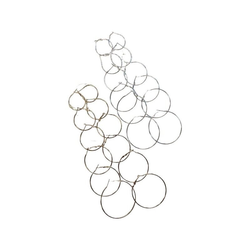 Hoop Earrings - Set of 6