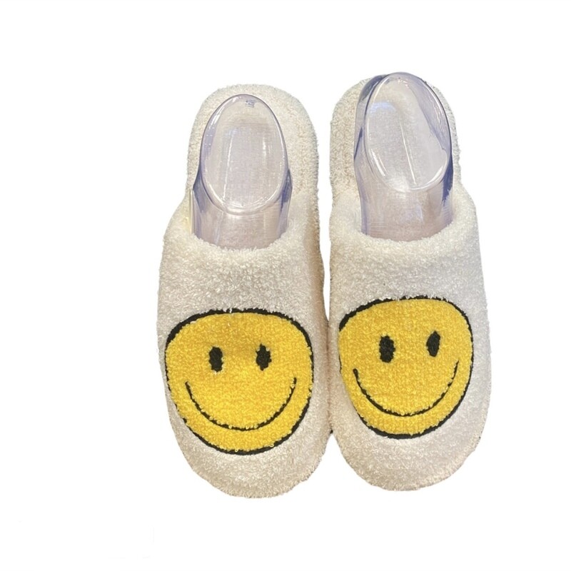 Smiley Face Slippers