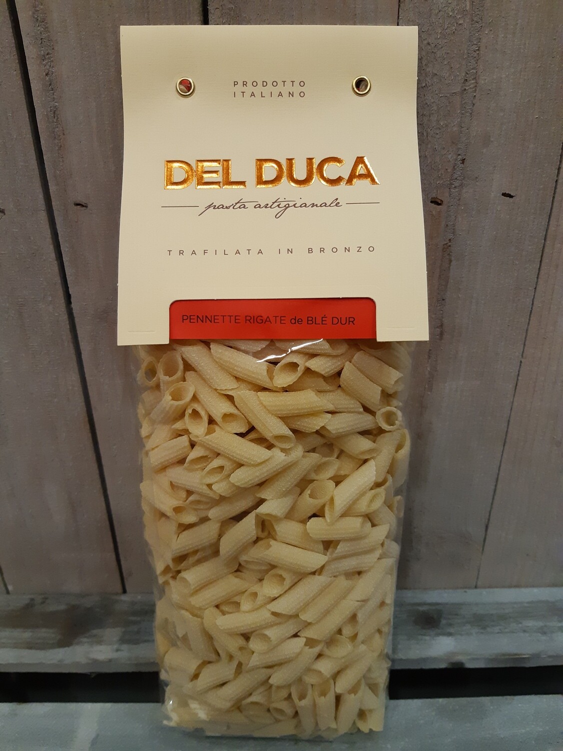 Penne Rigate Grain Dur DEL DUCA